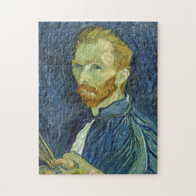Van Gogh Self Portrait Art Painting Jigsaw Puzzle (Vertical)