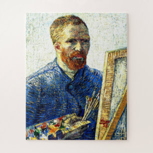 Van Gogh - Self Portrait as a Painter Jigsaw Puzzle