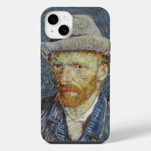 Van Gogh Self Portrait Grey Felt Hat Painting Art iPhone Case