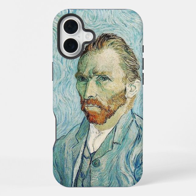 Van Gogh Self Portrait iPhone Case (Back)