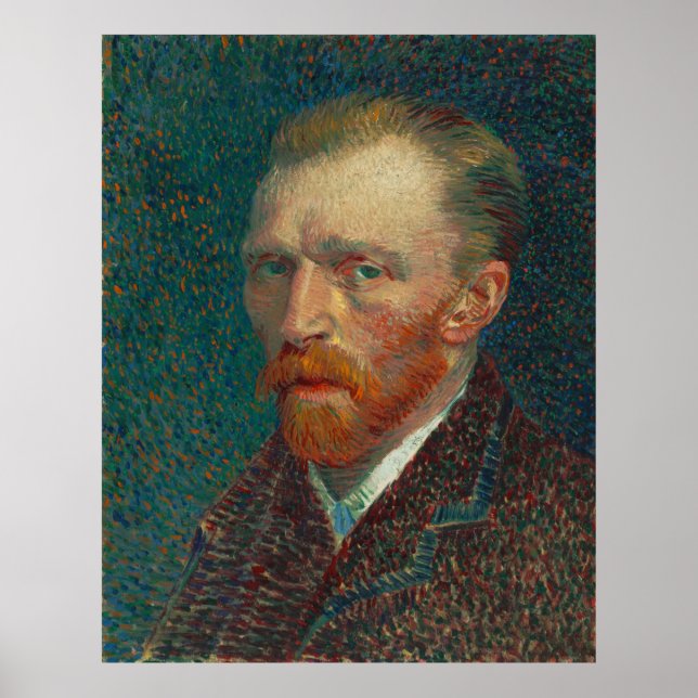 Van Gogh Self Portrait Poster (Front)