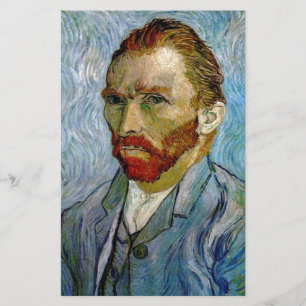 Van Gogh Self Portrait Stationery