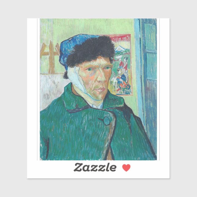 Van Gogh - Self Portrait  with Bandaged Ear (Sheet)