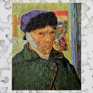 Van Gogh; Self Portrait with Bandaged Ear Jigsaw Puzzle