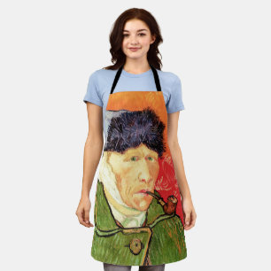 Van Gogh - Self Portrait with Bandaged Ear & Pipe Apron