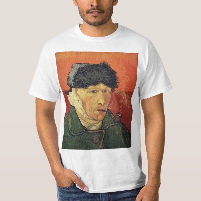 Van Gogh - Self-Portrait with Bandaged Ear T-Shirt (Front)