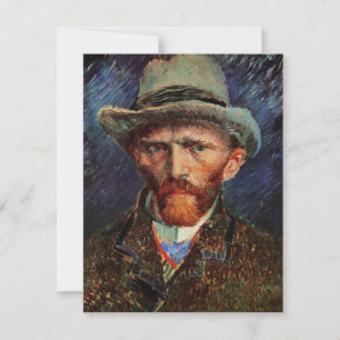 Van Gogh; Self Portrait with Grey Felt Hat