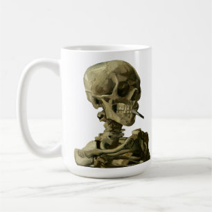 Van Gogh, Skeleton with a burning cigarette Coffee Mug