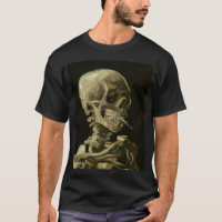 Van Gogh, Skeleton with a burning cigarette