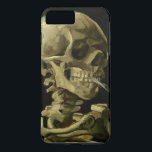 Van Gogh | Skull with Burning Cigarette | 1886 iPhone 8 Plus/7 Plus Case<br><div class="desc">“Skull of a Skeleton with Burning Cigarette” was completed by Vincent Van Gogh in 1886</div>