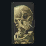 Van Gogh | Skull with Burning Cigarette | 1886 Samsung Galaxy S5 Wallet Case<br><div class="desc">“Skull of a Skeleton with Burning Cigarette” was completed by Vincent Van Gogh in 1886</div>