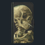 Van Gogh | Skull with Burning Cigarette | 1886 Samsung Galaxy S5 Wallet Case<br><div class="desc">“Skull of a Skeleton with Burning Cigarette” was completed by Vincent Van Gogh in 1886</div>