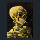 Van Gogh - Skull with Burning Cigarette Poster<br><div class="desc">This vanitas masterpiece, titled Skull with Burning Cigarette is made by the famous artist, Vincent van Gogh using oil on canvas. It falls under the Realism style and was complete by van gogh. Vincent van Gogh was a Dutch post-Impressionist painter whose work, noteable for its rough beauty, emotional honesty and...</div>