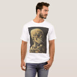 VAN GOGH - Skull with cigarette 1885 T-Shirt<br><div class="desc">VAN GOGH - Skull with cigarette 1885
Oil on canvas; reproduction</div>