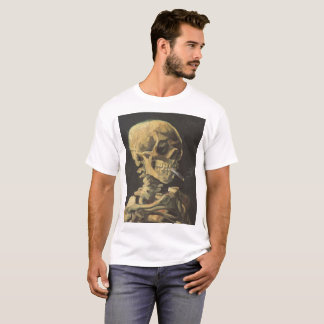 VAN GOGH - Skull with cigarette 1885 T-Shirt