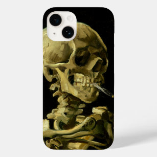 Van Gogh Smoking Skeleton Case-Mate iPhone 14 Case