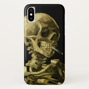 Van Gogh Smoking Skeleton Case-Mate iPhone Case