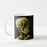 Van Gogh Smoking Skeleton Coffee Mug<br><div class="desc">Coffee Mug featuring Vincent van Gogh’s oil painting Skull of a Skeleton with Burning Cigarette (1885-86). A great gift for fans of Post-Impressionism and Dutch art!</div>