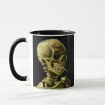 Van Gogh Smoking Skeleton Mug<br><div class="desc">Coffee Mug featuring Vincent van Gogh’s oil painting Skull of a Skeleton with Burning Cigarette (1885-86). A great gift for fans of Post-Impressionism and Dutch art!</div>