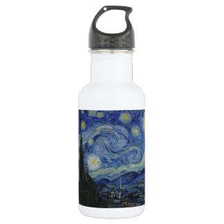 Van Gogh Starry Night 532 Ml Water Bottle