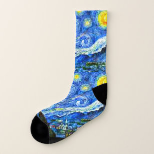 Van Gogh - Starry Night - Art Socks