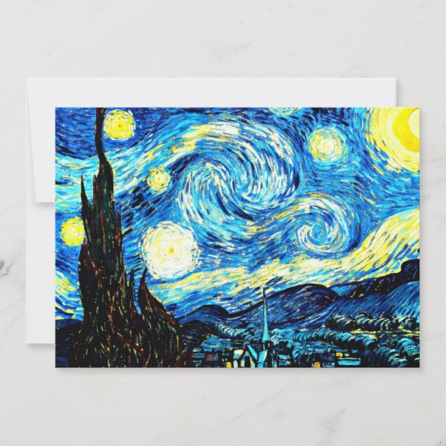 Van Gogh - Starry Night Card (Front)