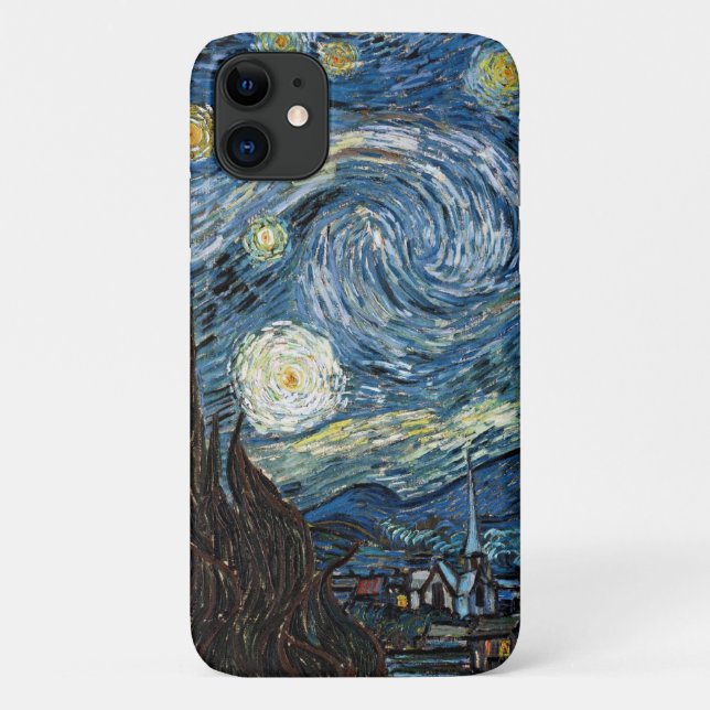 Van Gogh Starry Night Case-Mate iPhone Case (Back)