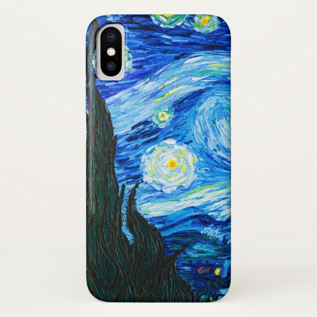 Van Gogh Starry Night Case-Mate iPhone Case (Back)