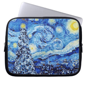 Van Gogh - Starry Night - Christmas Laptop Sleeve