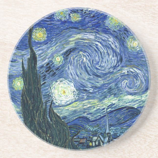 Van Gogh Starry Night Coaster (Front)