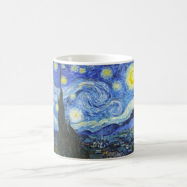 VAN GOGH Starry Night Coffee Mug (Center)