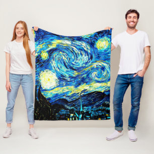 Van Gogh - Starry Night Fleece Blanket