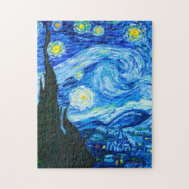 Van Gogh Starry Night Jigsaw Puzzle (Vertical)
