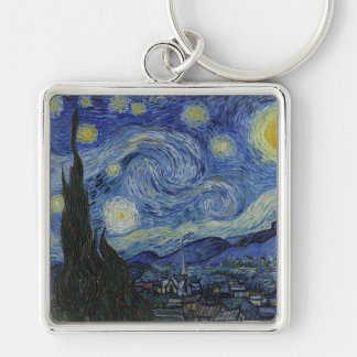 Van Gogh Starry Night Key Ring
