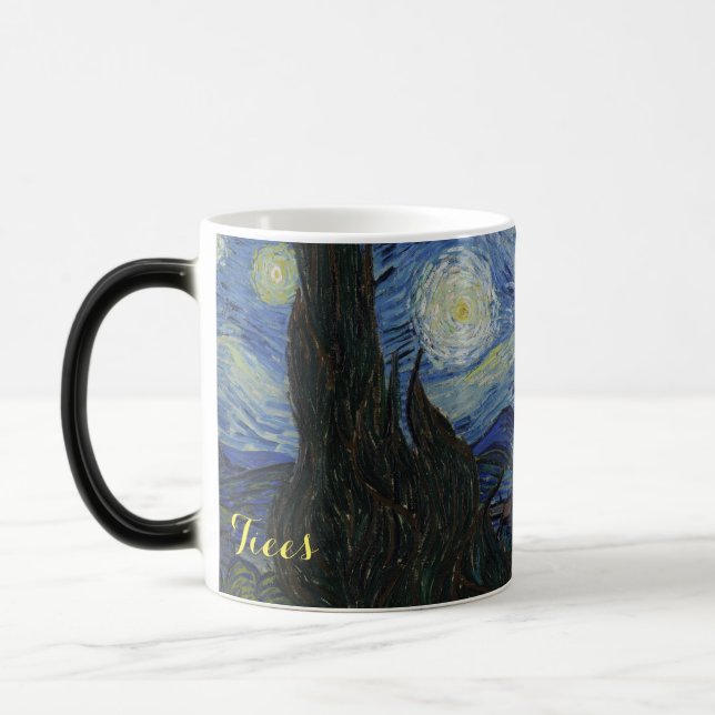 Van Gogh Starry Night Magic Mug (Left)