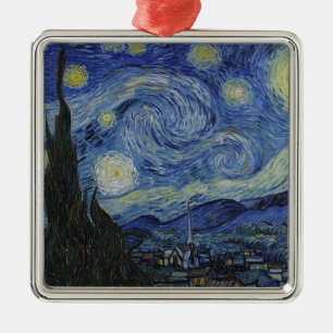 Van Gogh Starry Night Metal Tree Decoration