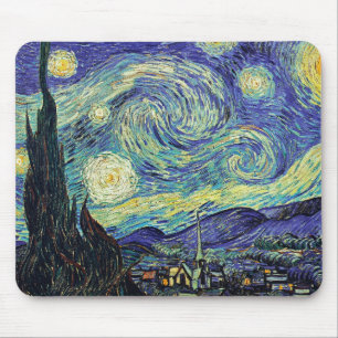 Van Gogh Starry Night Mouse Pad