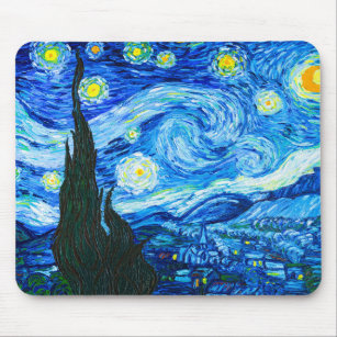 Van Gogh Starry Night Mouse Pad