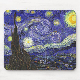 Van Gogh Starry Night Mouse Pad