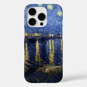 Van Gogh Starry Night Over Rhone iPhone 16 Pro Case