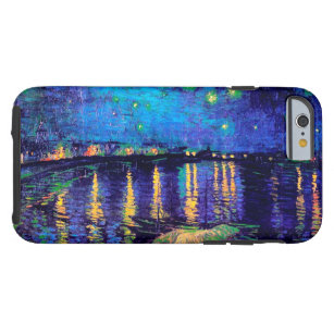Van Gogh Starry Night Over Rhone  (F474) Fine Art Tough iPhone 6 Case