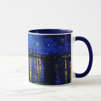 Van Gogh Starry Night Over Rhone (F474) Fine Art Mug