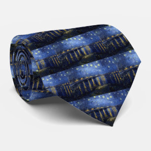Van Gogh Starry Night Over Rhone Tie