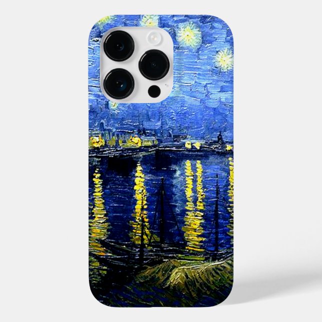 Van Gogh - Starry Night over the Rhone Case-Mate iPhone Case (Back)