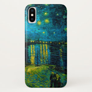 Van Gogh Starry Night Over the Rhône  iPhone X Case