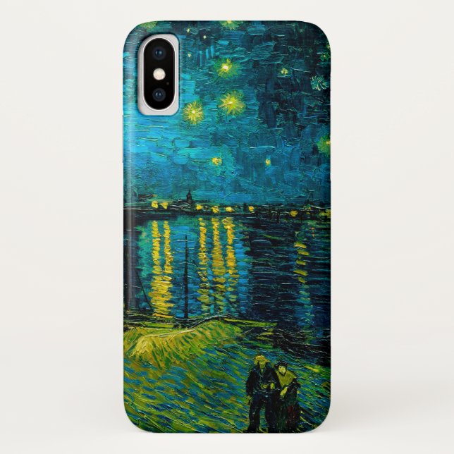 Van Gogh Starry Night Over the Rhône  Case-Mate iPhone Case (Back)