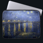 Van Gogh Starry Night Over The Rhone Laptop Sleeve<br><div class="desc">Vincent Van Gogh Starry Night Over The Rhone masterpiece from around 1888,  vintage post impressionist artwork on modern day products from Zazilicious</div>