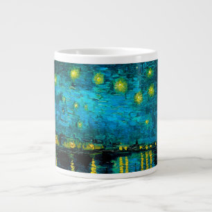 Van Gogh Starry Night Over the Rhône  Large Coffee Mug