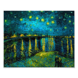 Van Gogh Starry Night Over the Rhône Photo Print