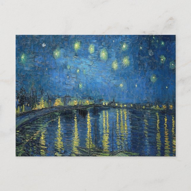 Van Gogh Starry Night Over the Rhone  Postcard (Front)